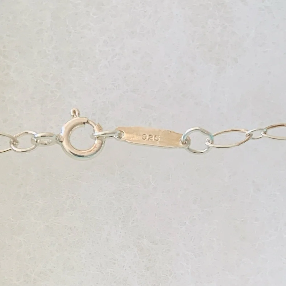 Tiffany & Co Large Crown Key Necklace 24” Sterling Silver 925 w Box Pouch Auth